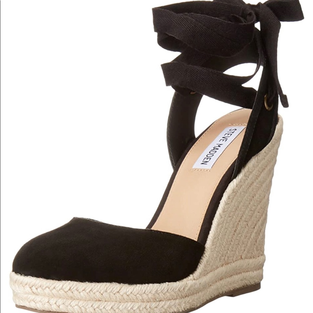 Steve Madden Barre Espadrille Wedge Sandal Jute